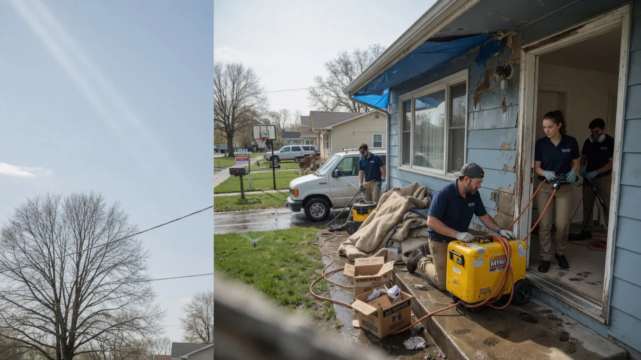 Basement Flood Cleanup in Clyde, MO near me